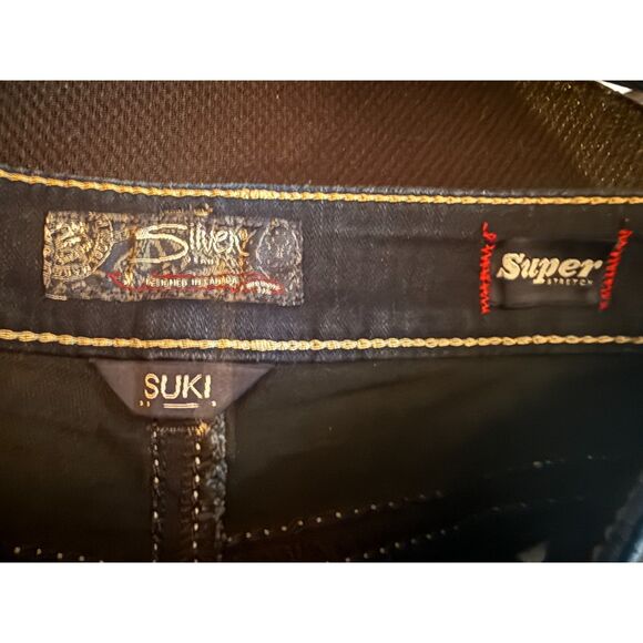 EUC Silver Suki High Capri Size 29 - Picture 4 of 6